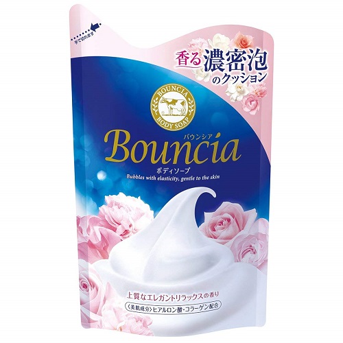 牛乳石鹸 バウンシアボディソープ エレガントリラックスの香り 詰替 430ml