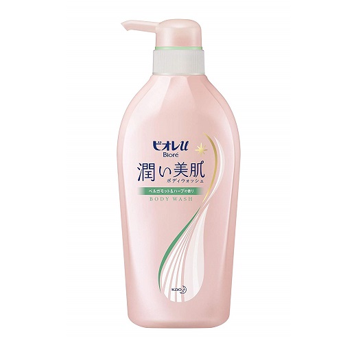 ビオレu 潤い美肌ボディウォッシュ ベルガモット&ハーブの香り 480ml (9)