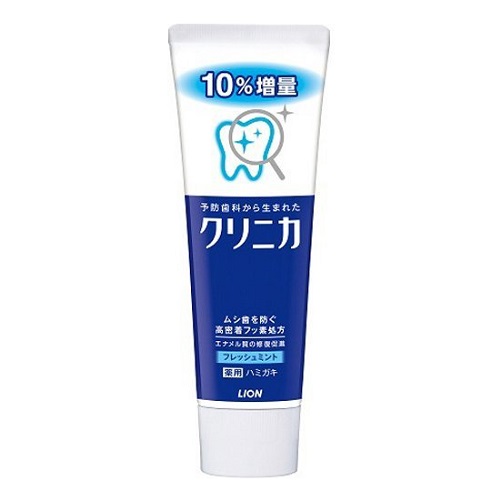 ライオン クリニカ ハミガキ フレッシュミント タテ型 10%増量品 143g