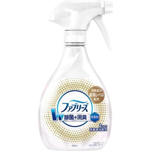 P＆G ファブリーズ W除菌 無香料 消臭成分プラス 370ml (12)