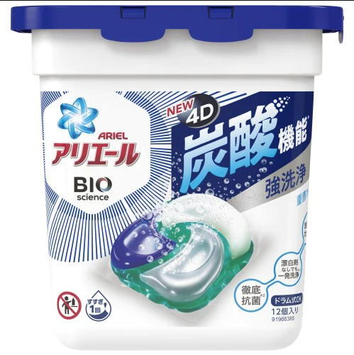 P&G アリエール ジェルボール4D 炭酸機能 本体 12個 (6)