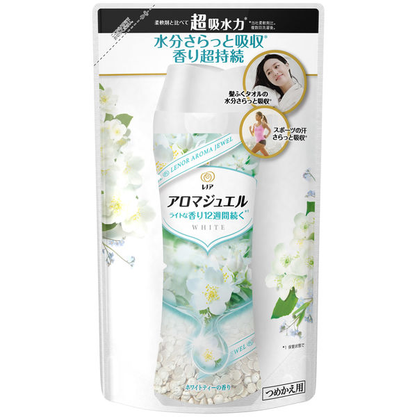 レノアハピネス アロマジュエル ホワイトティーの香り 詰替 415ml (10)