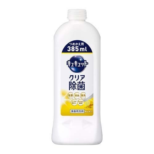 花王 キュキュット レモン 詰替 385ml (16)