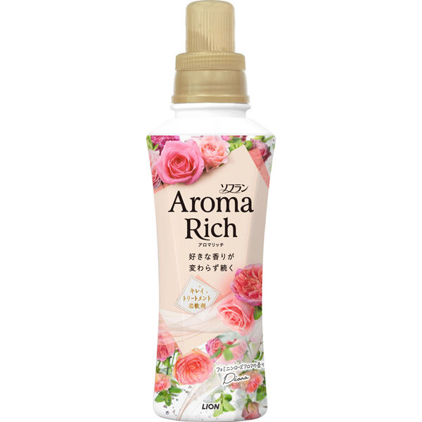 ライオン ソフランアロマリッチ ダイアナ 本体 480ml (16)